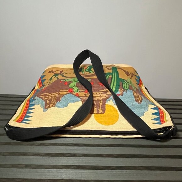 El Paso Saddle Blanket Co. Purse Shoulder Bag Arizona Desert Scene Gift Idea - Picture 7 of 12